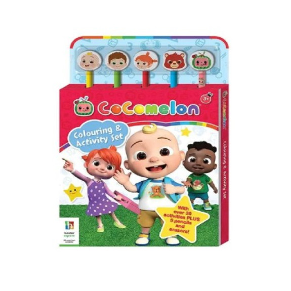 Hinkler - Cocomelon Kaleidoscope Colouring & Activity Kit